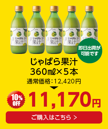 通常果汁360ml×5本